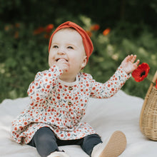Load image into Gallery viewer, Floral Poppy Print Ribbed Dress Set