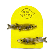 Load image into Gallery viewer, Sardine Alligator Hair Clip Set