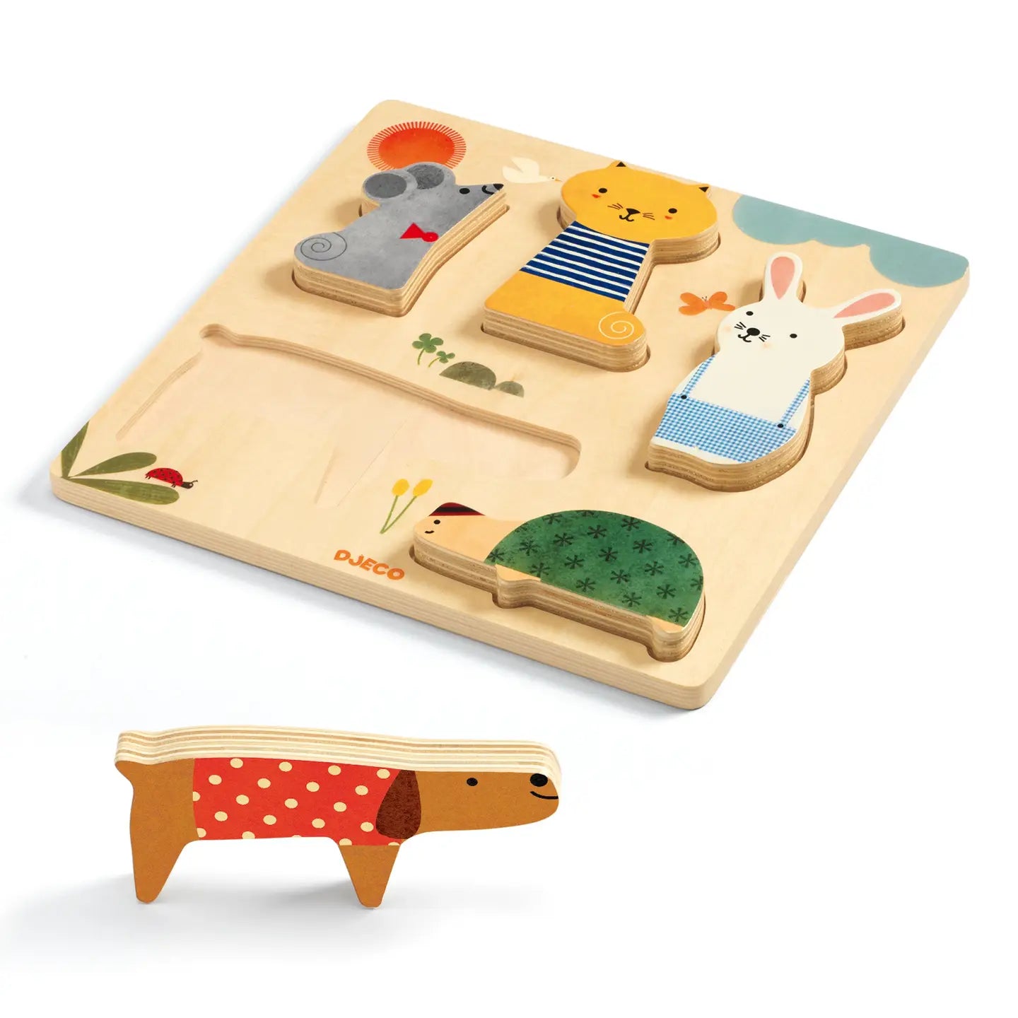 Wooden Pets Puzzle