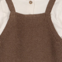 Load image into Gallery viewer, Chunky Sweater Knit Pocket Baby Overall & Bodysuit