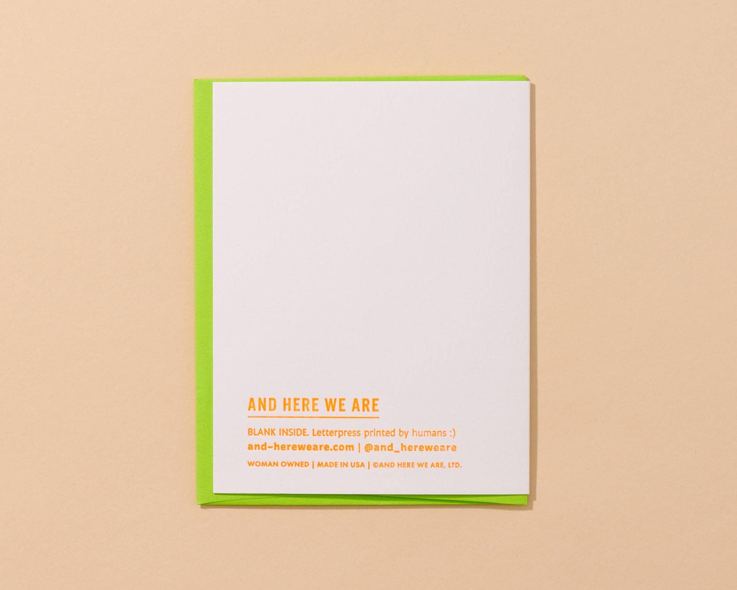 Letterpress Father's Day Card—Cool Dad
