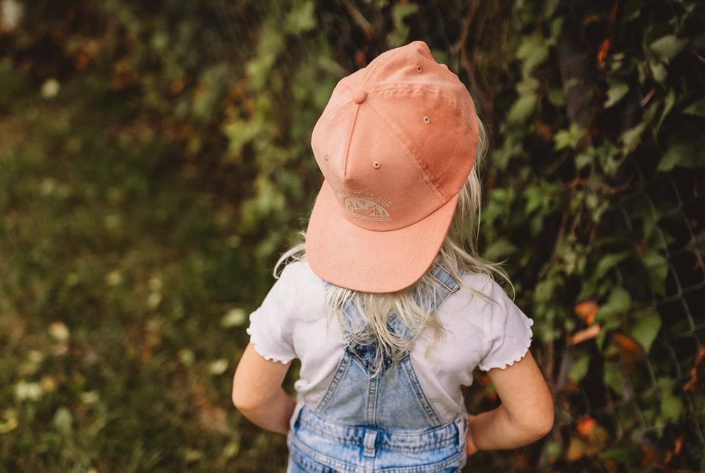 Lyric SnapBack- pink corduroy hat