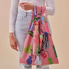 Load image into Gallery viewer, Vases Recycled Fabric Reusable Shopping Bag