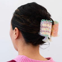 Load image into Gallery viewer, Large Confetti Cake Hair Claw Clip
