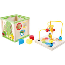 Load image into Gallery viewer, Motor Skills Training Cube Activity Sorter