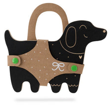 Load image into Gallery viewer, Dog Shaped Chalk Board / with Chalk
