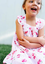 Load image into Gallery viewer, Cherry Stripe Cruise Dress