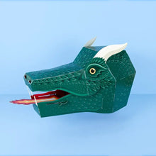 Load image into Gallery viewer, Make Your Own Fire-Breathing Dragon Mask