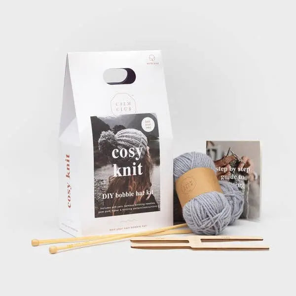 Calm Club Cozy Knit - DIY Hat Kit