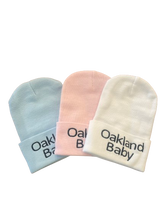 Load image into Gallery viewer, Oakland Baby Beanie (three colors)