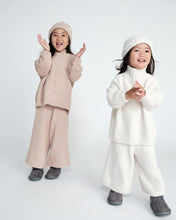 Load image into Gallery viewer, Fuzzy Boxy Mock Neck Sweater - Pecan