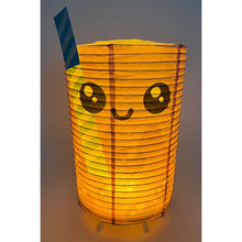 Load image into Gallery viewer, Paper Led Lantern - Boba Tea