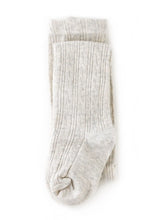 Load image into Gallery viewer, Cable Knit Tights - Heathered Ivory