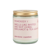 Load image into Gallery viewer, Homebody Candle (Bergamot & Tea Leaves) Candle