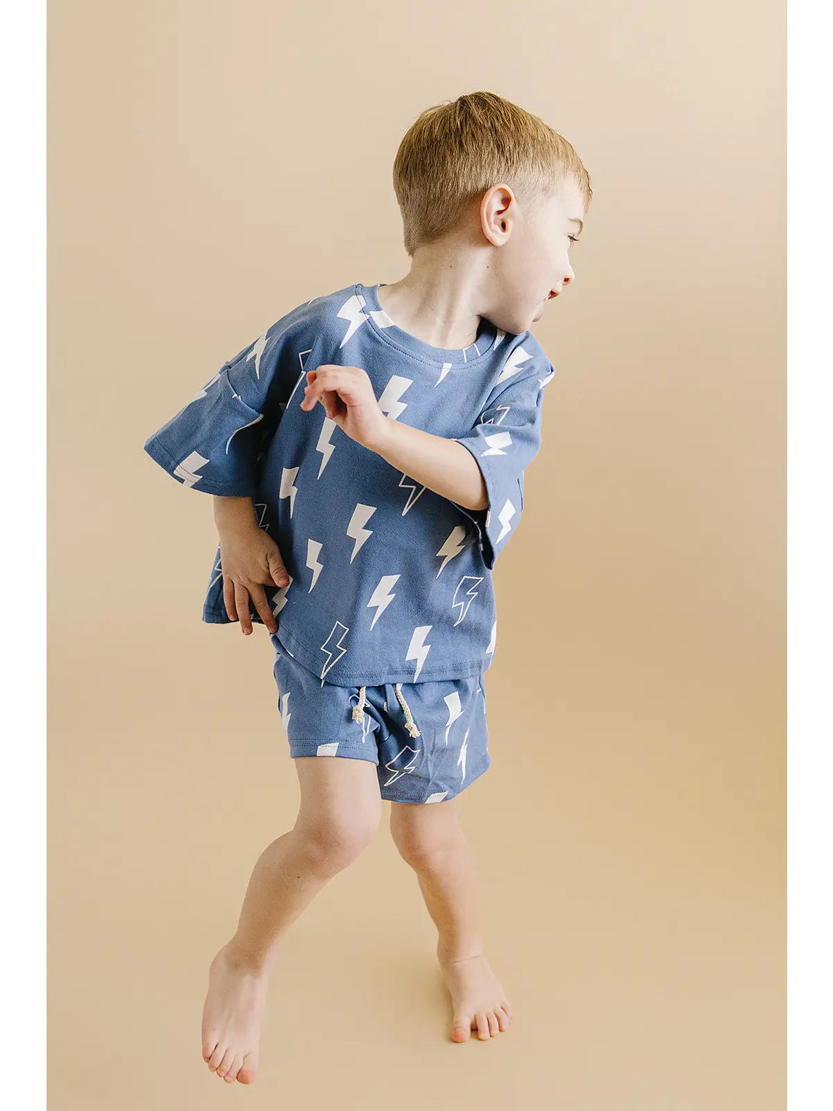 Shorts Set - Blue Bolts