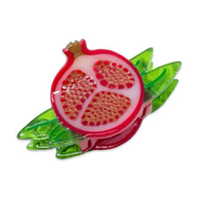 Load image into Gallery viewer, Mini Pomegranate Hair Claw Clip