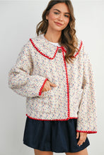 Load image into Gallery viewer, Buttoned Fleece Puffer Jacket