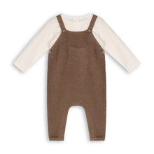 Load image into Gallery viewer, Chunky Sweater Knit Pocket Baby Overall & Bodysuit