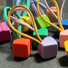 Load image into Gallery viewer, Cube Shape Hair Elastic 10pc Box Set