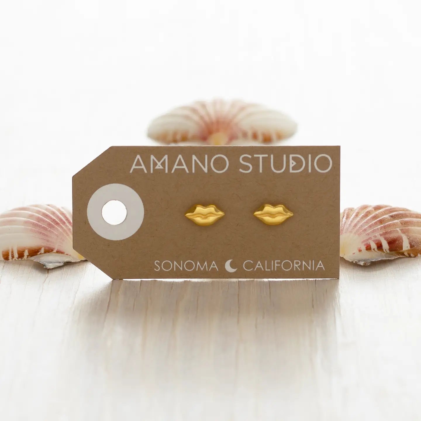 Luscious Lips Stud Earrings