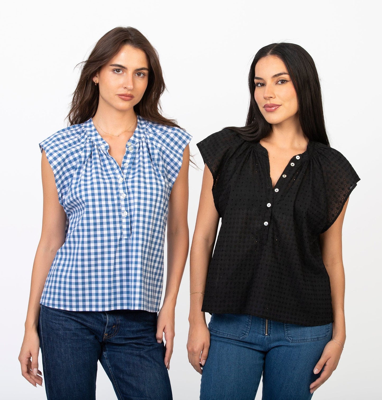Capri blouse- two styles