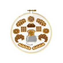Load image into Gallery viewer, Bread Head Cross Stitch Kit
