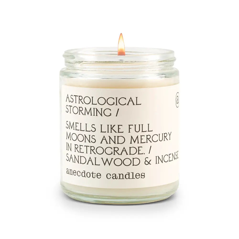 Astrological Storming (Sandalwood & Incense) Candle