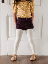 Load image into Gallery viewer, Cable Knit Tights - Heathered Ivory