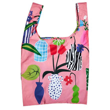 Load image into Gallery viewer, Vases Recycled Fabric Reusable Shopping Bag