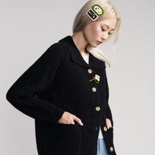 Load image into Gallery viewer, Strawberry Fields Crochet Hair Clips