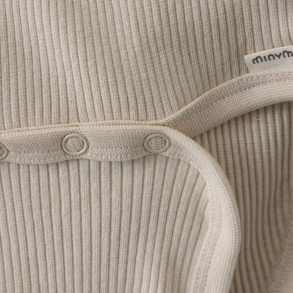 L/S Baby Ruffle Onesie - Ivory