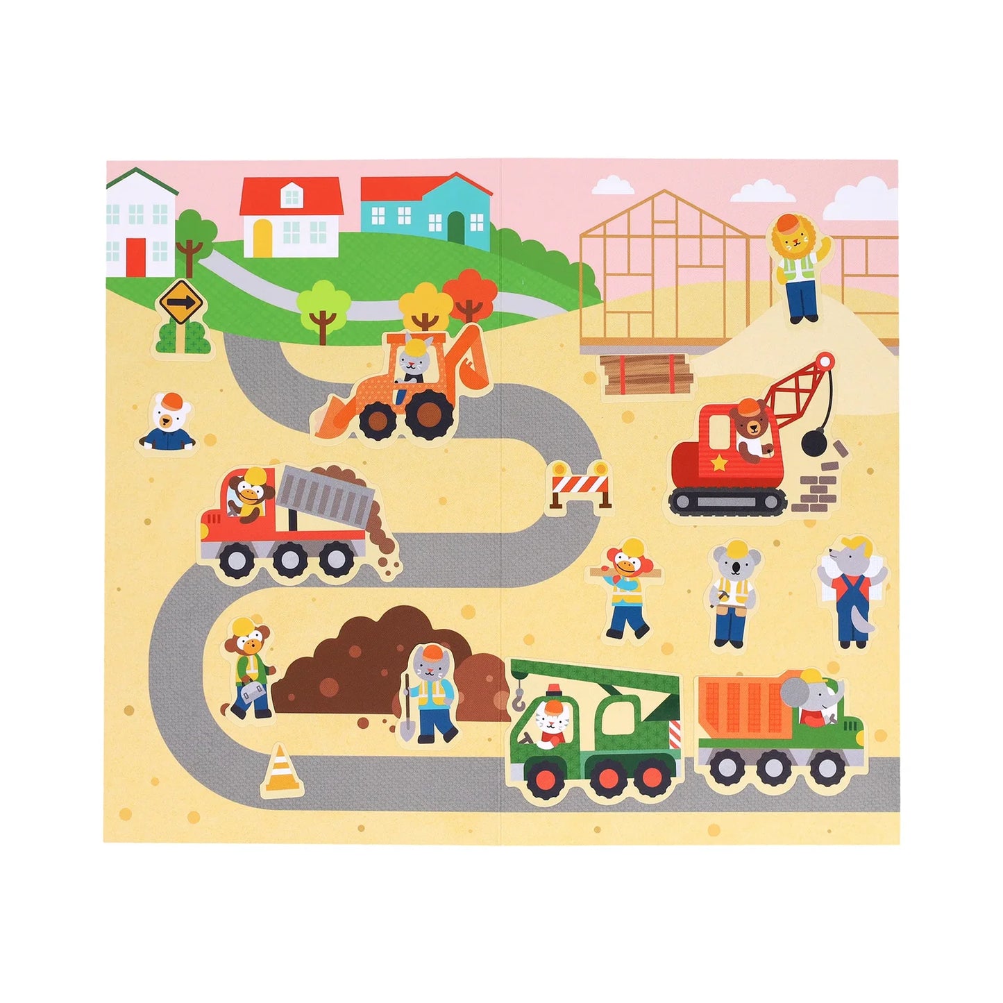 Mini Sticker Set: Little Builders