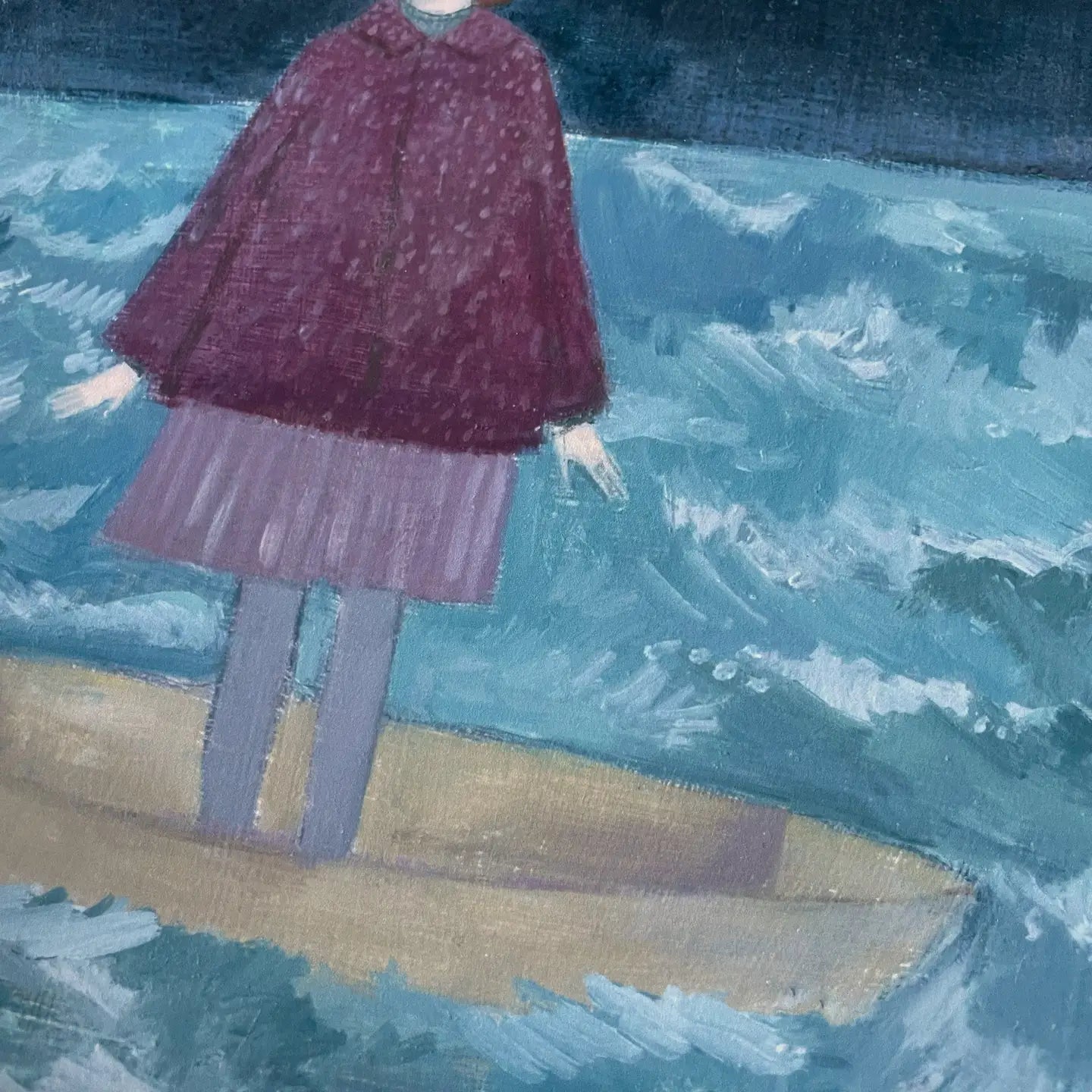 She Put Her Trust in the Moon - Giclee Print