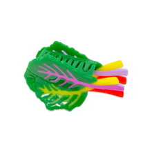 Load image into Gallery viewer, Midi Rainbow Chard Hair Claw Clip