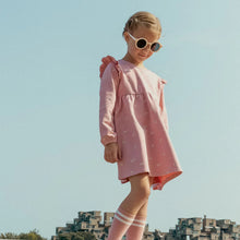 Load image into Gallery viewer, Sneaker Print on Rose Terry Dress