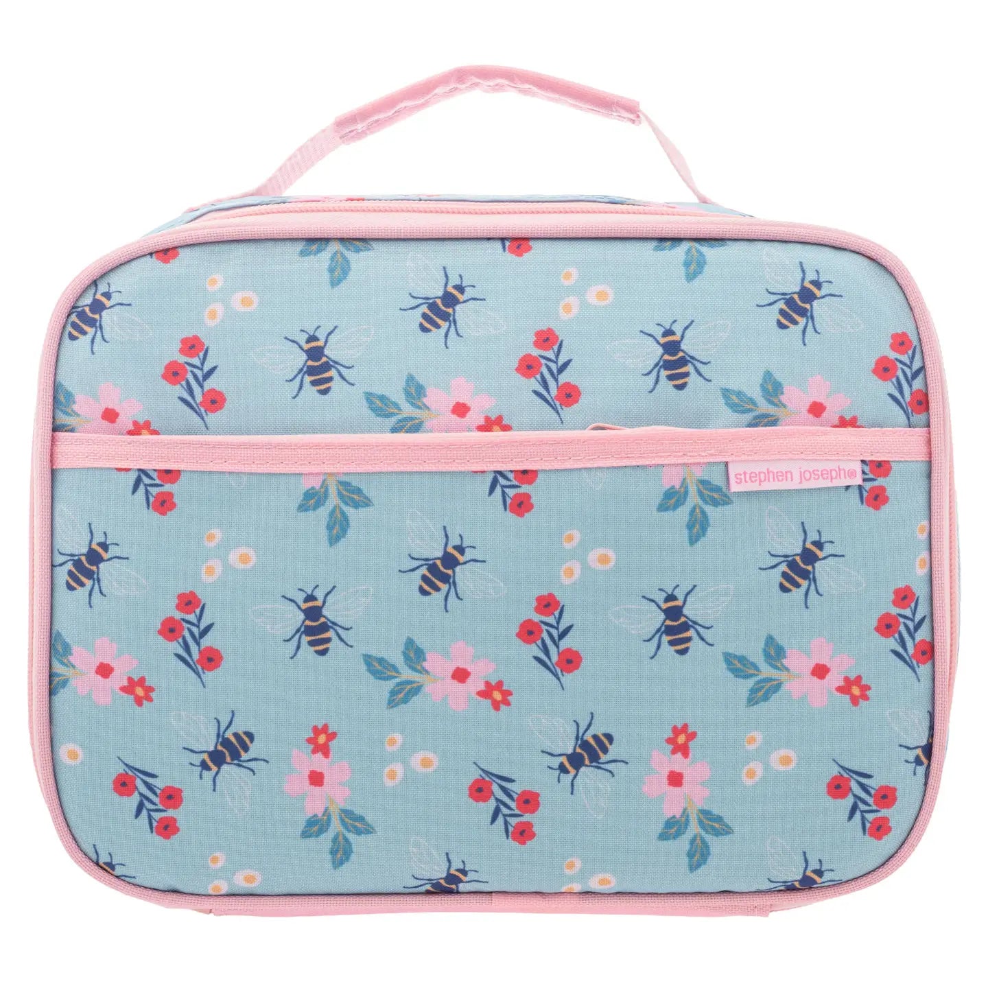 Kids Lunch Bag - Bees/Flowers