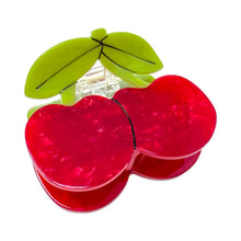 Load image into Gallery viewer, Large Maraschino Cherries Hair Claw Clip