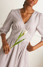 Load image into Gallery viewer, Amelia Parma Violet Gingham Dress