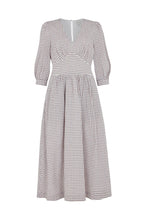 Load image into Gallery viewer, Amelia Parma Violet Gingham Dress