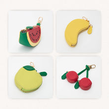 Load image into Gallery viewer, Faux Leather Fruit Bag Charms - Several Styles