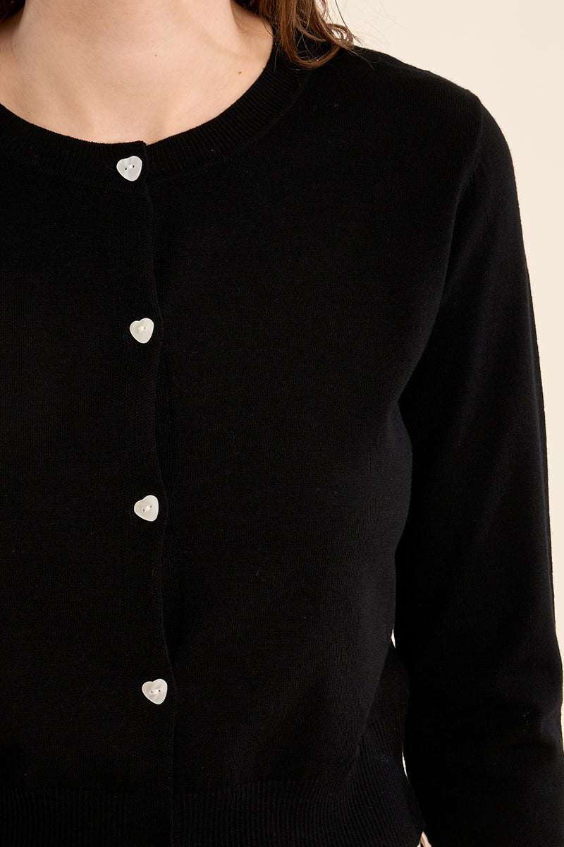 Spring Cardigan - Black