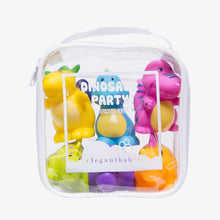 Load image into Gallery viewer, Dinosaur Party Squirtie Baby Bath Toys