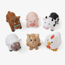Load image into Gallery viewer, Barnyard Party Squirtie Baby Bath Toys