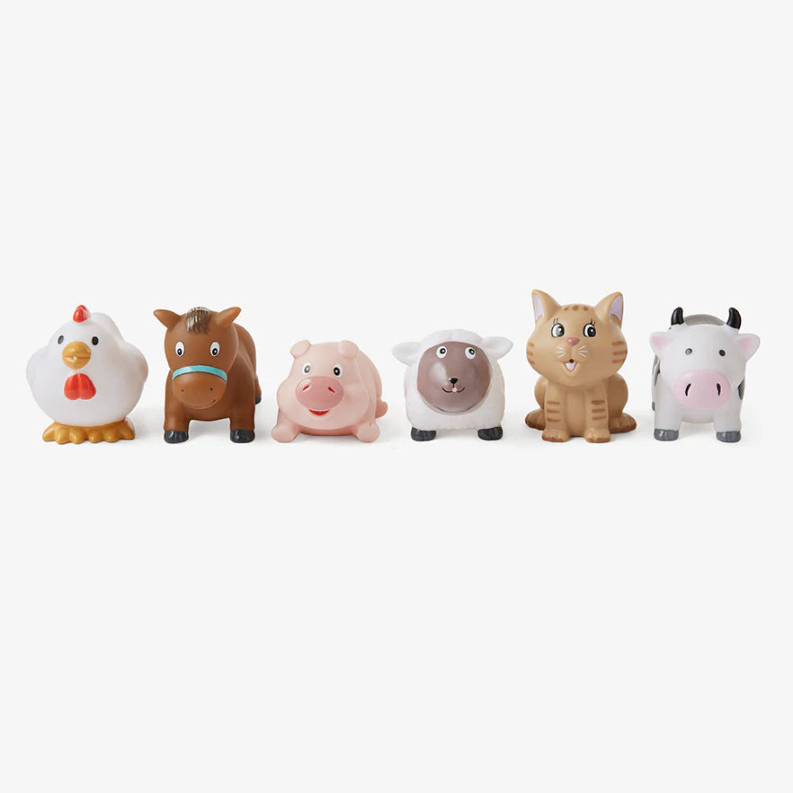 Barnyard Party Squirtie Baby Bath Toys