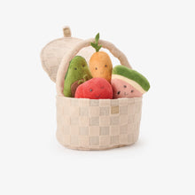 Load image into Gallery viewer, Plush Picnic Basket Activity Set