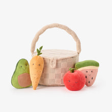 Load image into Gallery viewer, Plush Picnic Basket Activity Set
