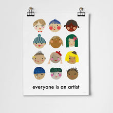 Load image into Gallery viewer, Everyone Is An Artist Fine Art Print