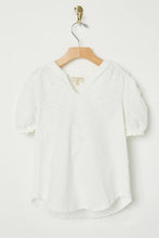 Load image into Gallery viewer, V-Neck Puff Sleeve Top
