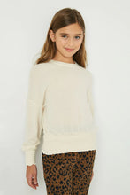 Load image into Gallery viewer, Smocked Detailed Knit Top - Cream
