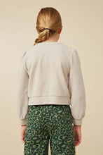 Load image into Gallery viewer, Floral Embroidered Textured Knit Cardigan
